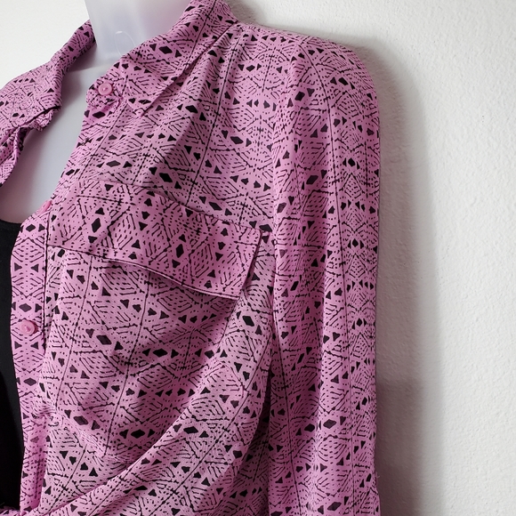 I 🖤 Ronson Tribal Print Blouse - US S - Picture 4 of 13